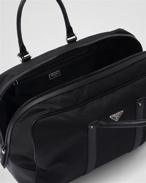 Prada saffiano duffle bag